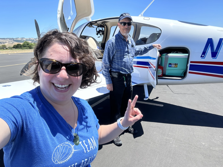 Flight 18: Transporting Juvenile White Abalone for Species Recovery