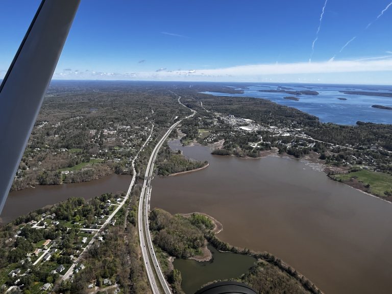 Flight 21: Revealing King Tide Impacts on Maine Coastline