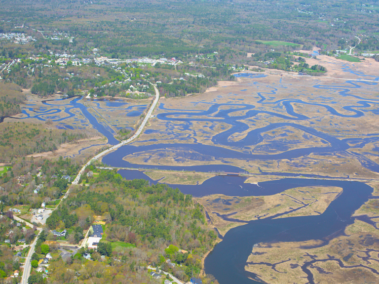 Flight 29: Monitoring Marshes in Protected Maine Landscapes