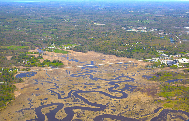 Flight 29: Monitoring Marshes in Protected Maine Landscapes