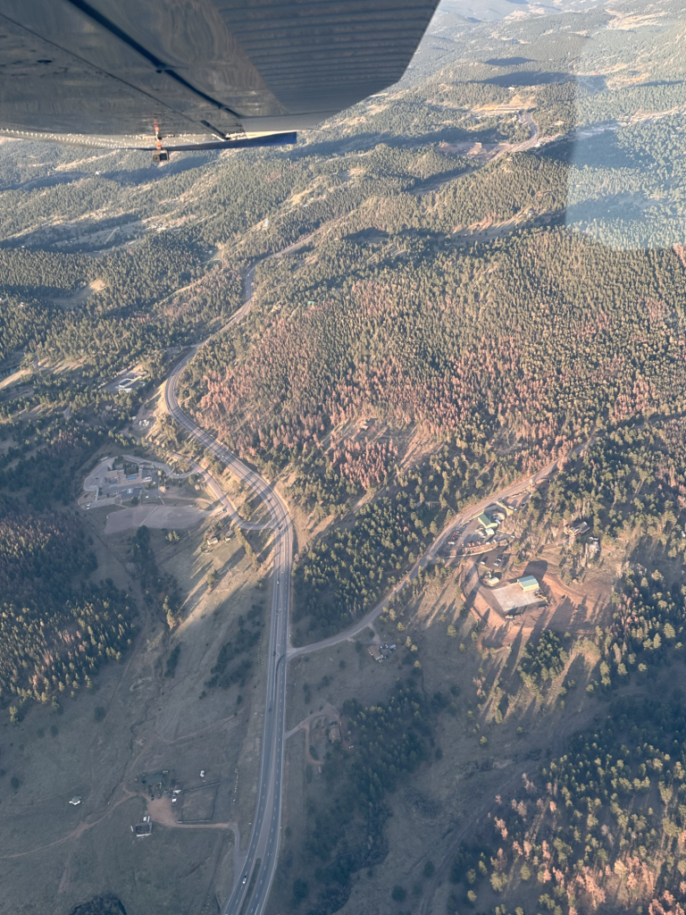 Flight 8: Documenting Pine Beetle Impacts Across Colorado Forests