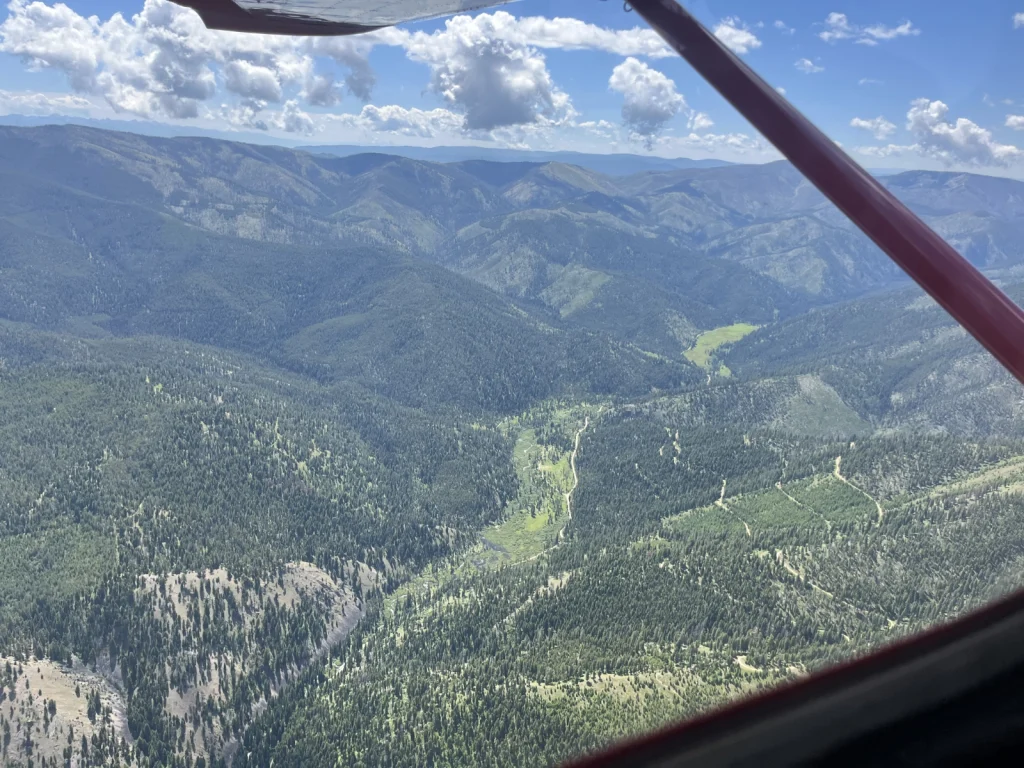 Meandering Bitterroot River - LightHawk